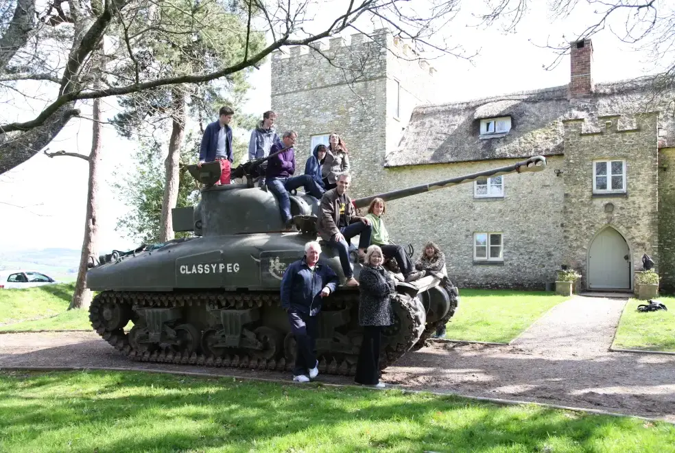 Surrounding area near Rower Fort