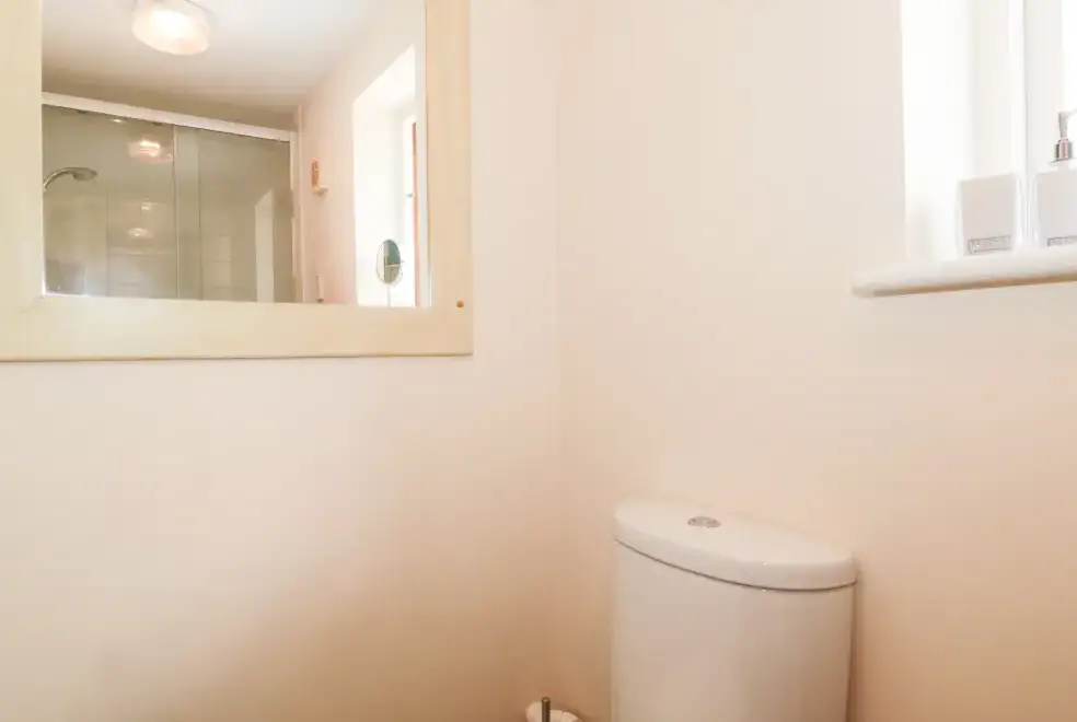 Loo at Ryecross Rural Retreat near Shaftesbury