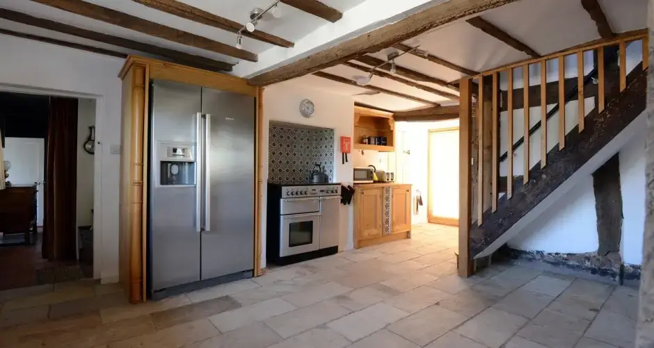 Farmhouse style kitchen at Ryton Grange