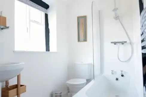 Family bathroom at Ryton Grange, Shropshire