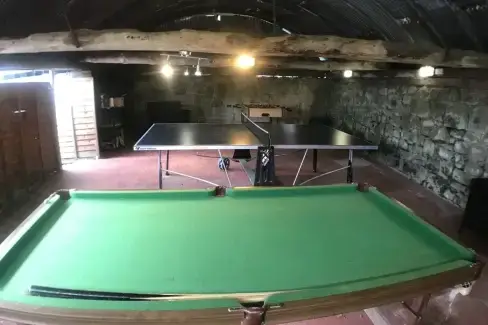 Games Room at Ryton Grange, Shropshire