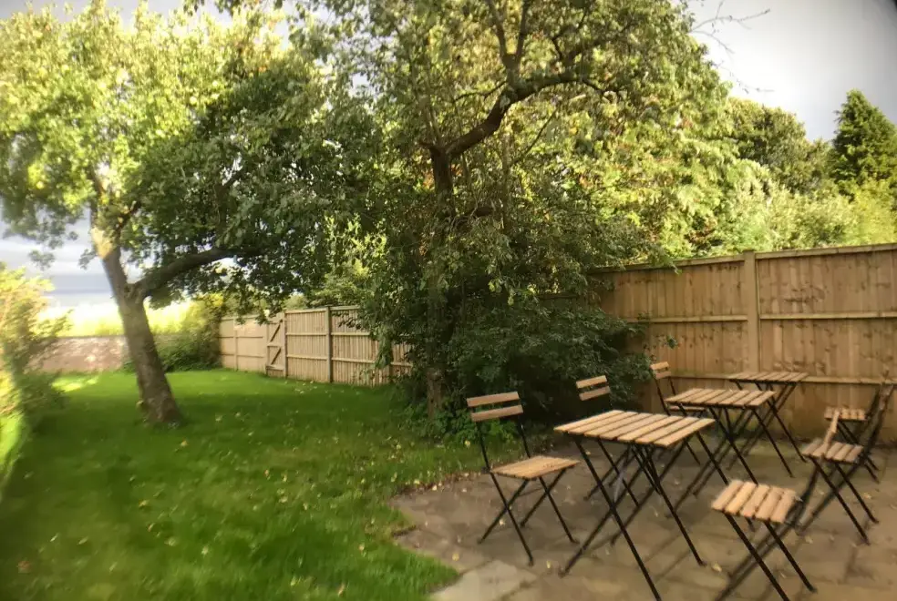 Garden furniture at Ryton Grange