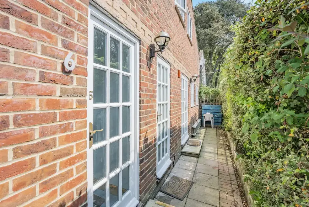 Patio area at Sail Loft Annexe