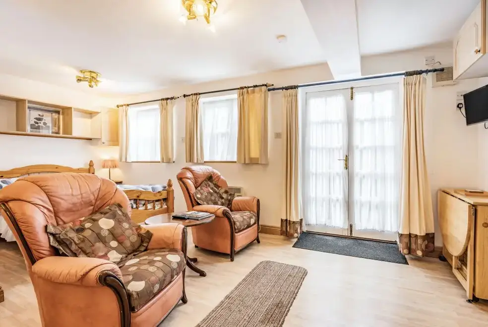 Open plan living area at Sail Loft Annexe