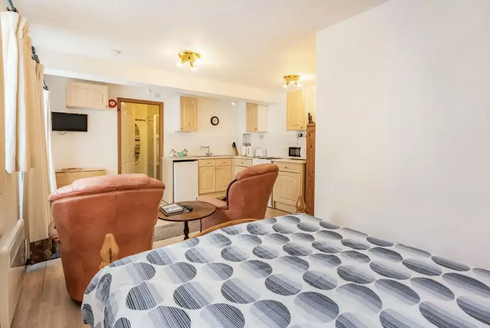 Open plan living area at Sail Loft Annexe