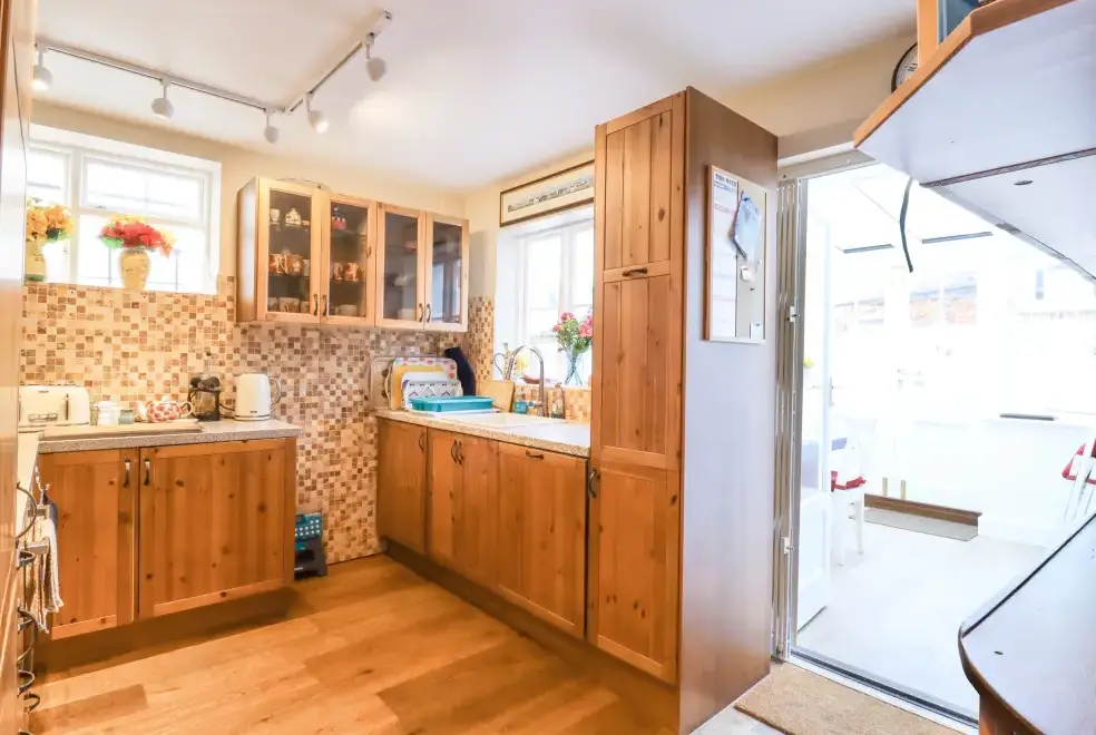 Farmhouse style kitchen at Samphire