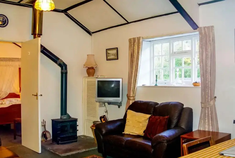 Lounge at Sandpiper at Watermouth Cove Cottages