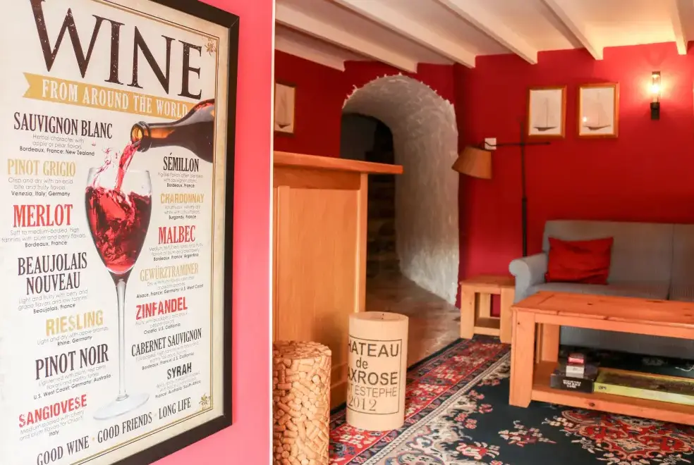 Lounge at Sandridge Barton