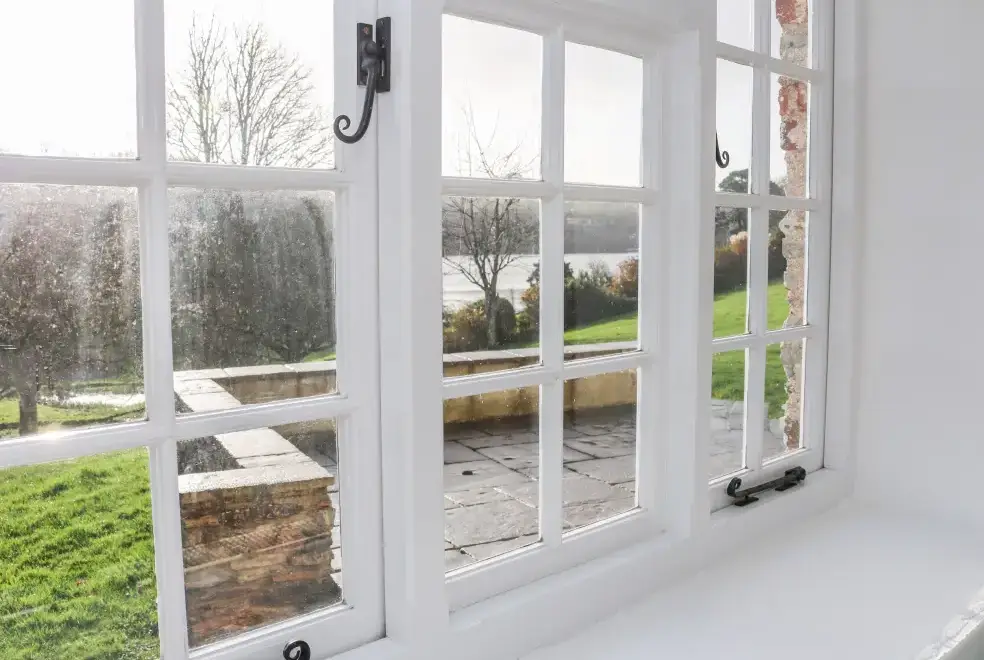 Countryside views at Sandridge Barton