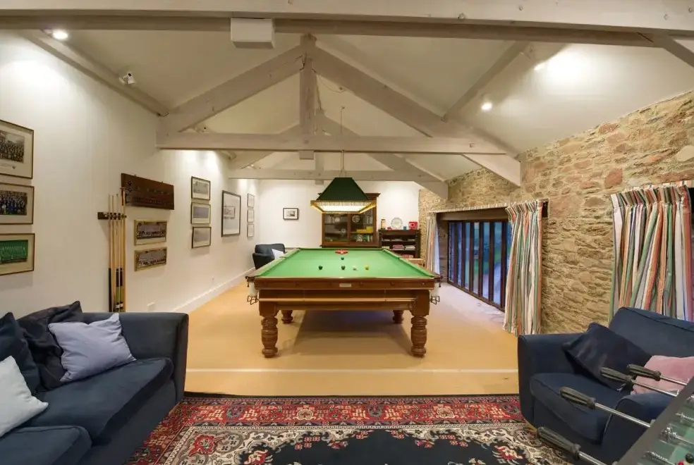 Games Room at Sandridge Barton