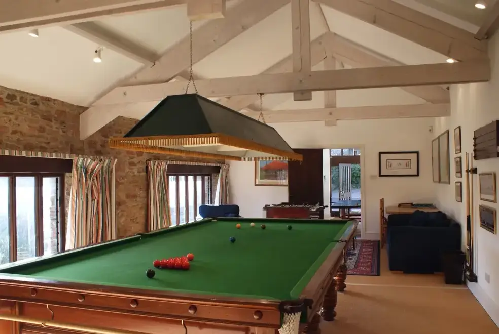 Games Room at Sandridge Barton