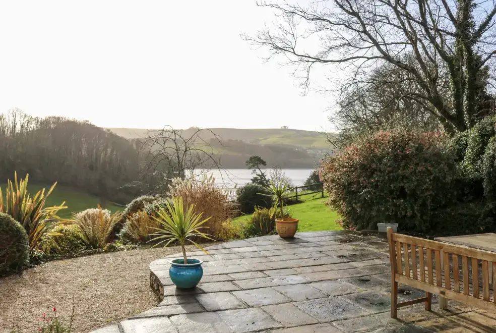 Countryside views at Sandridge Barton