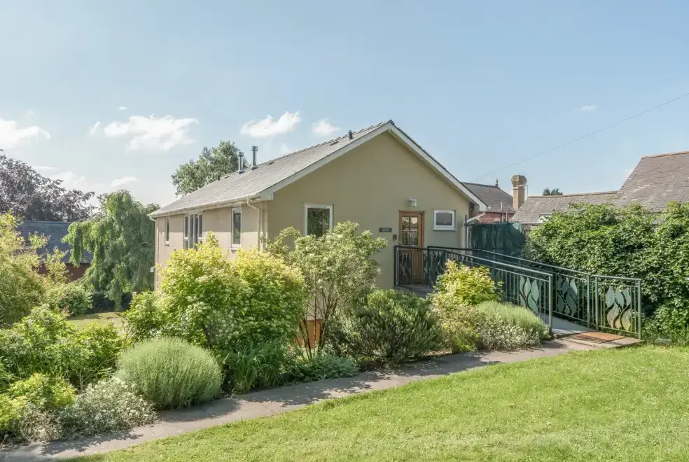 Schoolhouse Apartment near the Shropshire Hills, from the outside