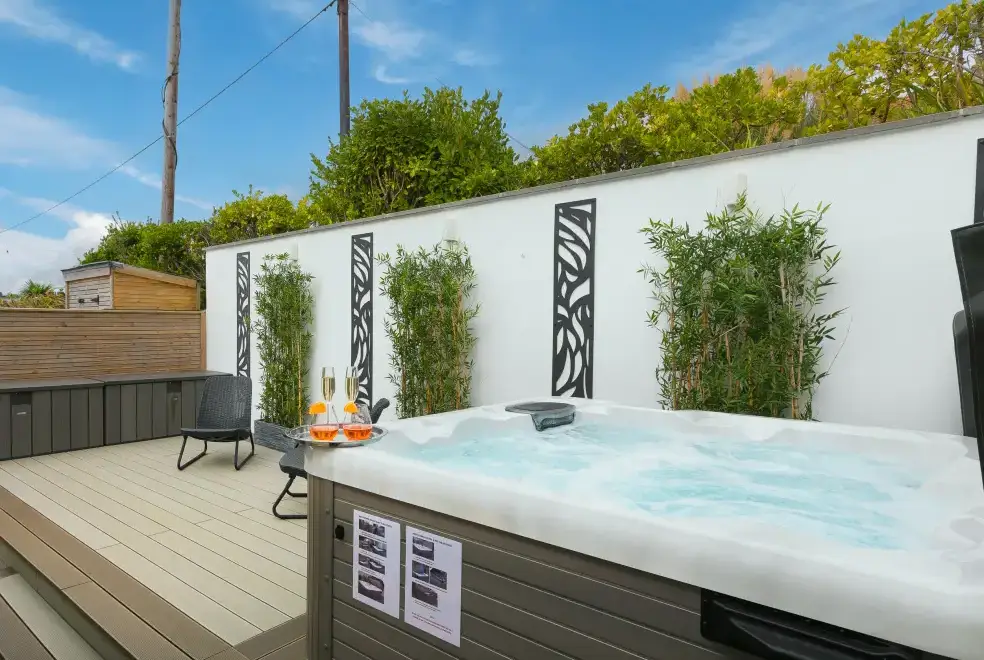 Private Hot Tub at Sea Sands