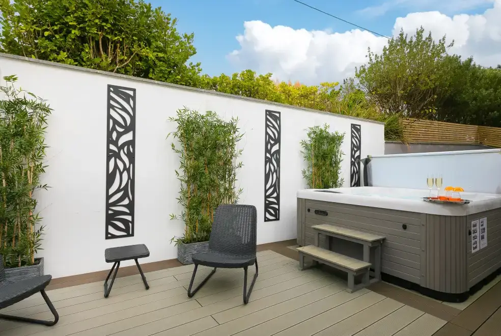 Private Hot Tub at Sea Sands
