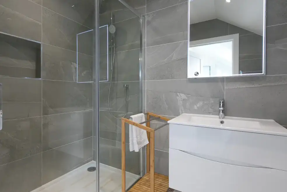 Shower room at Sea Sands