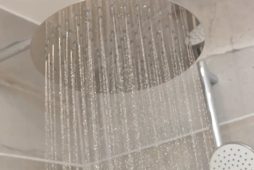 Shower room at Sea Sands
