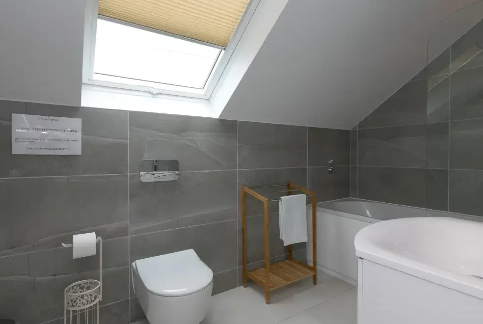 Ensuite bathroom at Sea Sands
