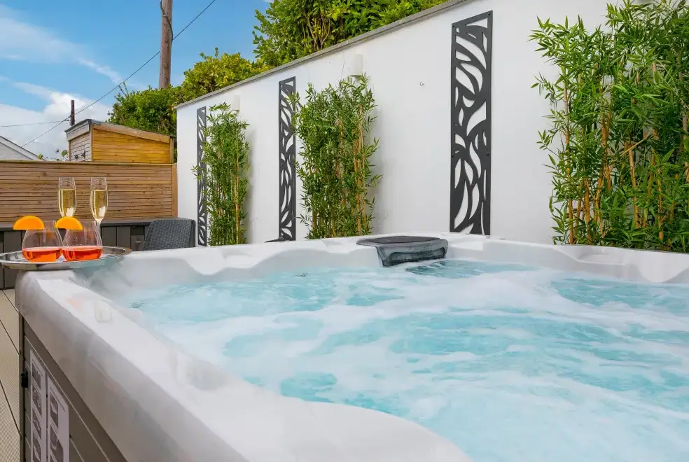 Private Hot Tub at Sea Sands