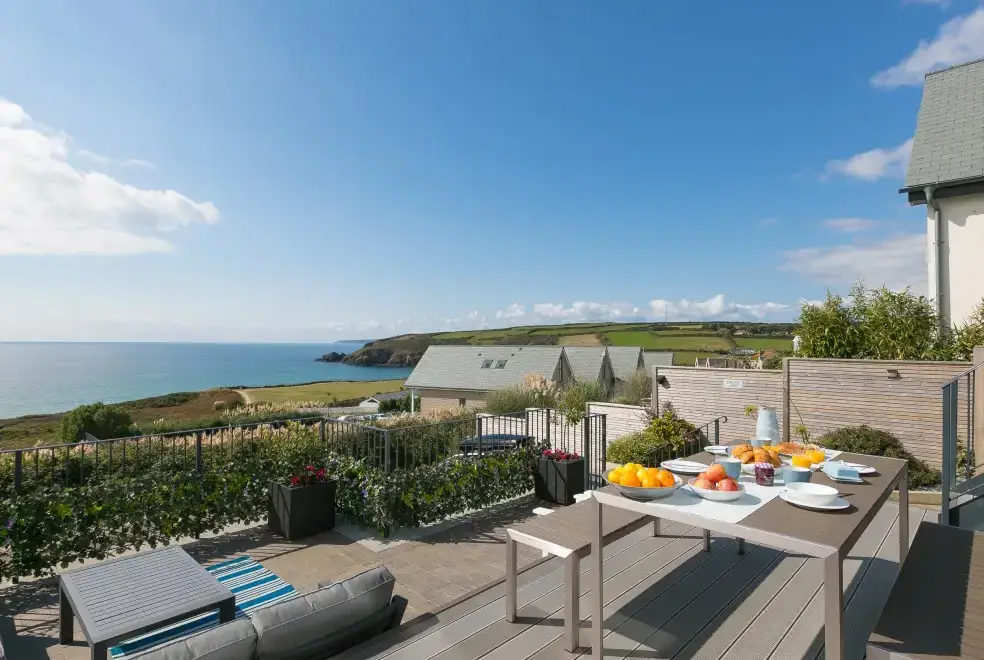 Decked area at Sea Sands