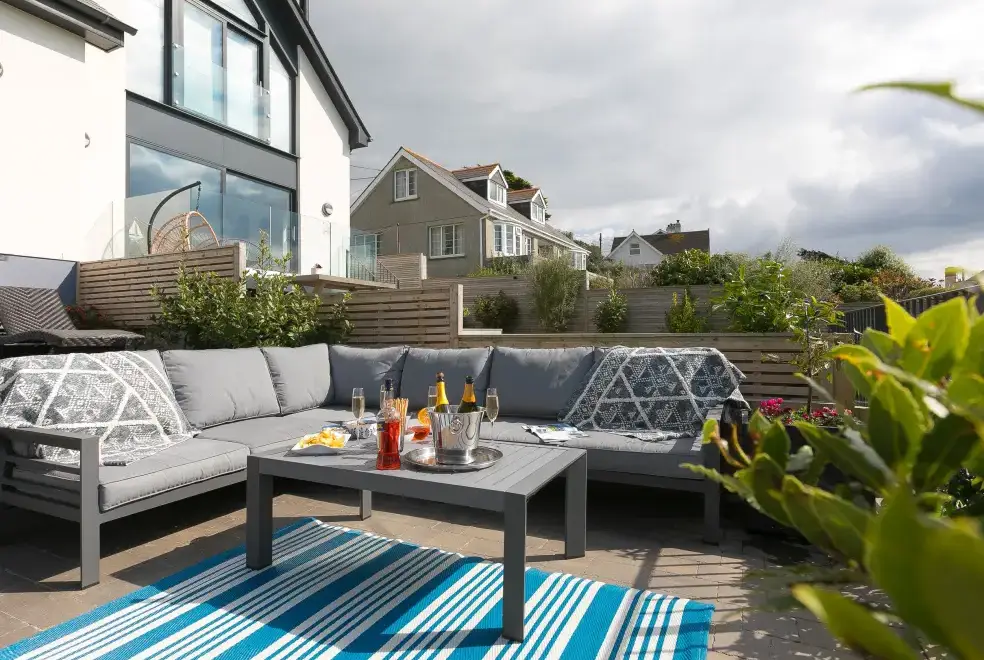 Patio area at Sea Sands