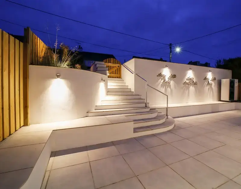 Patio area at Seahaven