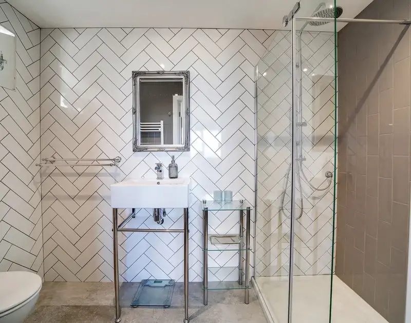 Shower room at Seahaven