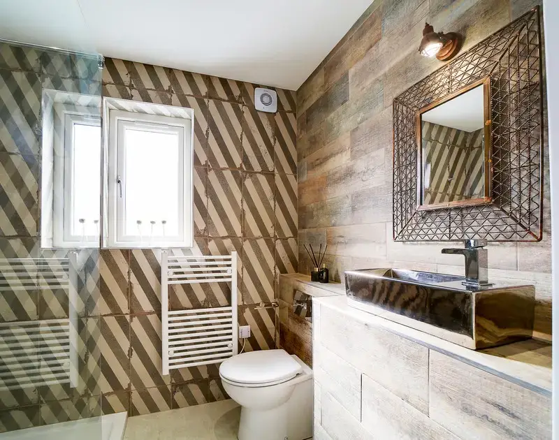 Ensuite bathroom at Seahaven