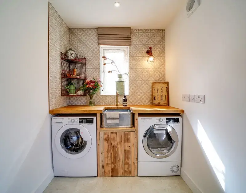 Utility room at Seahaven