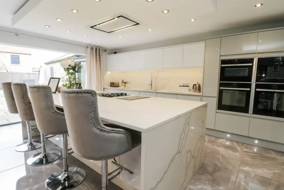Luxury kitchen at Seamer Manor House