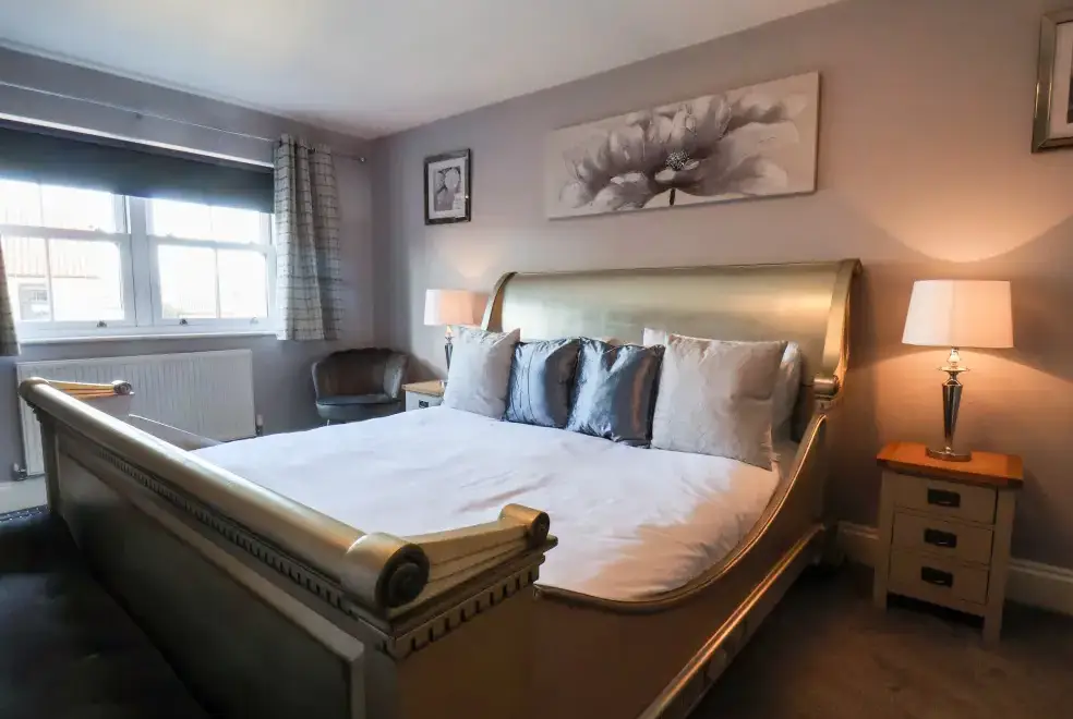 Bedroom at Seamer Manor House