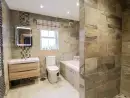 Family bathroom at Seamer Manor House - thumbnail photo