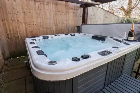 Private Hot Tub at Seamer Manor House, North Yorkshire