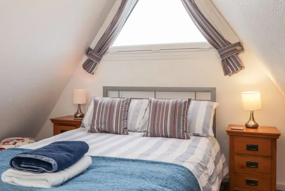 Bedroom at Seashell Holiday Lodge 97