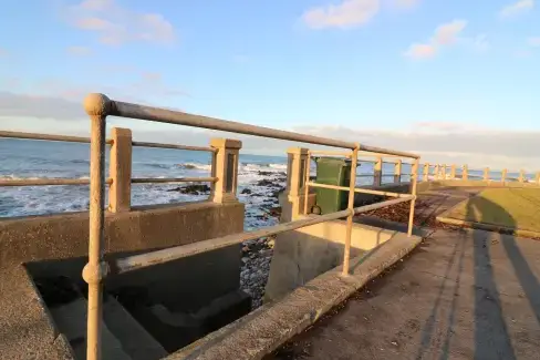 Coastal scenes near Seaspray Cottage, Moray