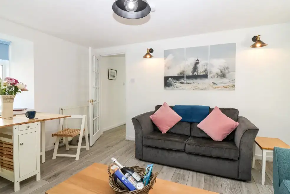 Lounge at Seaspray Cottage