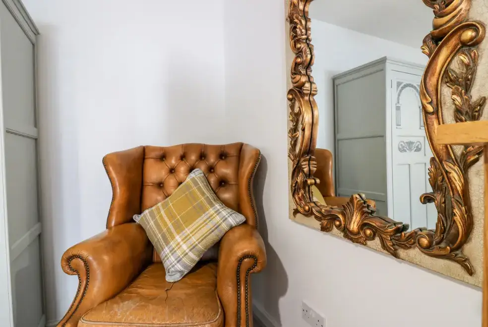 Luxurious interior at Seaspray Cottage