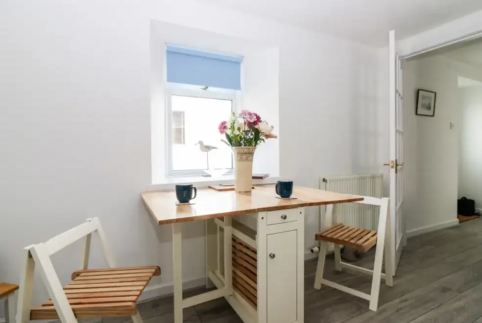 Dining room at Seaspray Cottage