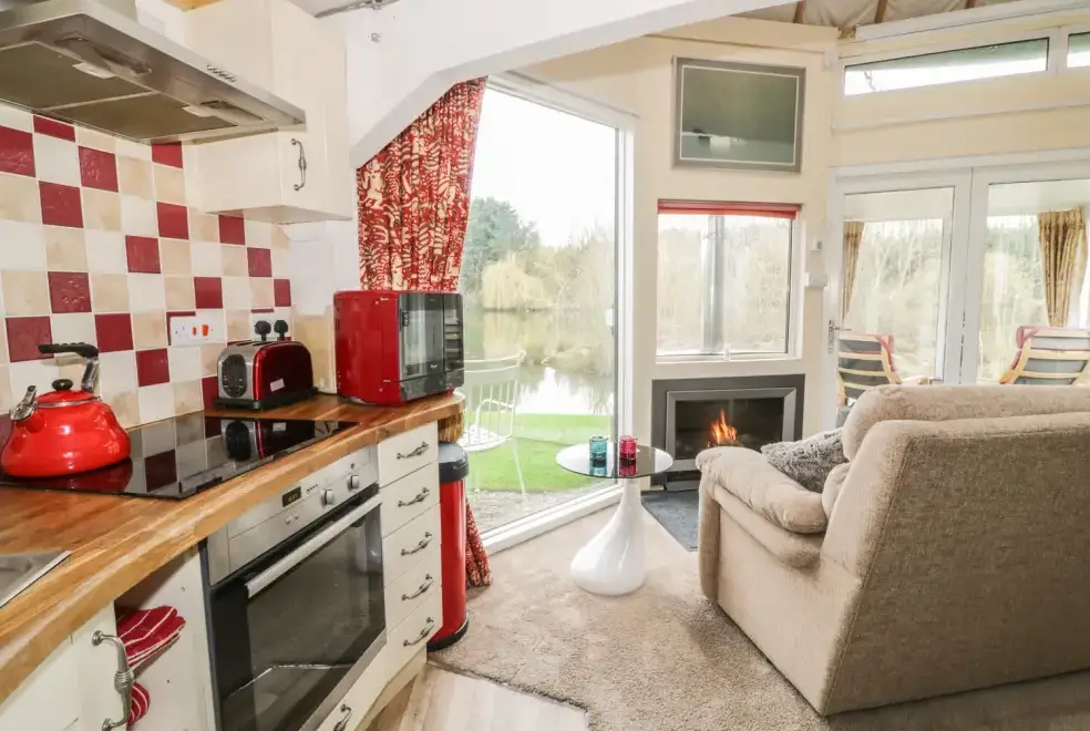 Lounge at Secret Island Yurt