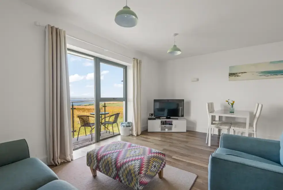 Open plan living area at Seven Ocean Reach