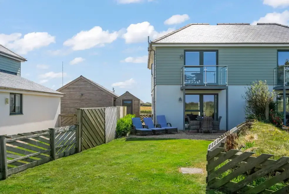 Enclosed garden at Seven Ocean Reach