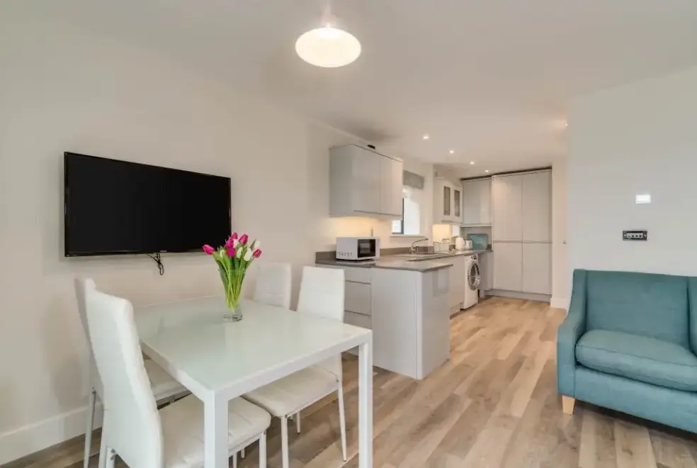 Open plan living area at Seven Ocean Reach