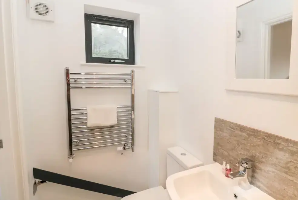 Shower room at Shepherd's House