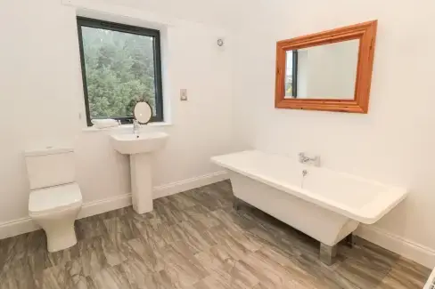 Family bathroom at Shepherd's House, Northumberland
