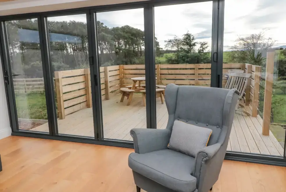 Decked area at Shepherd's House