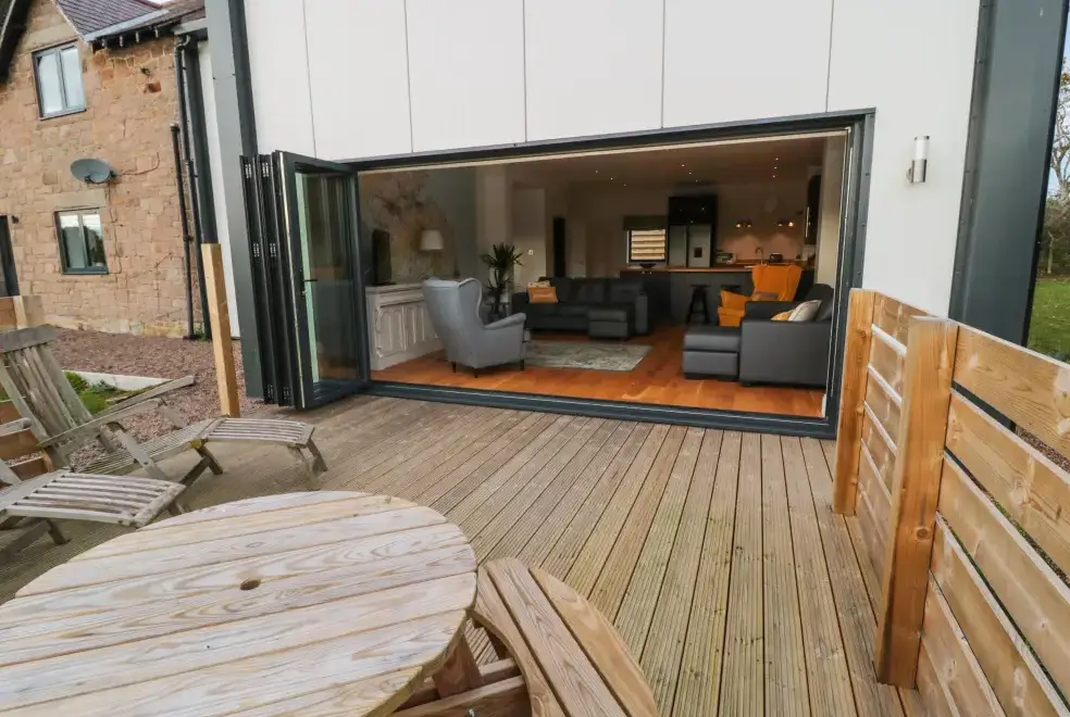 Decked area at Shepherd's House