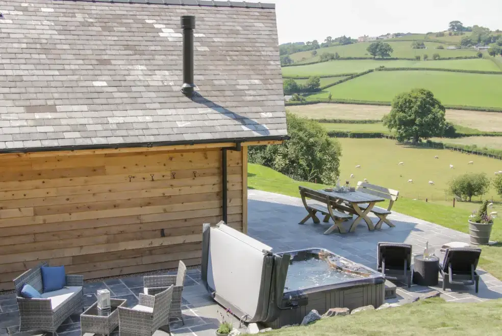 Private Hot Tub at Shepherd's Rest