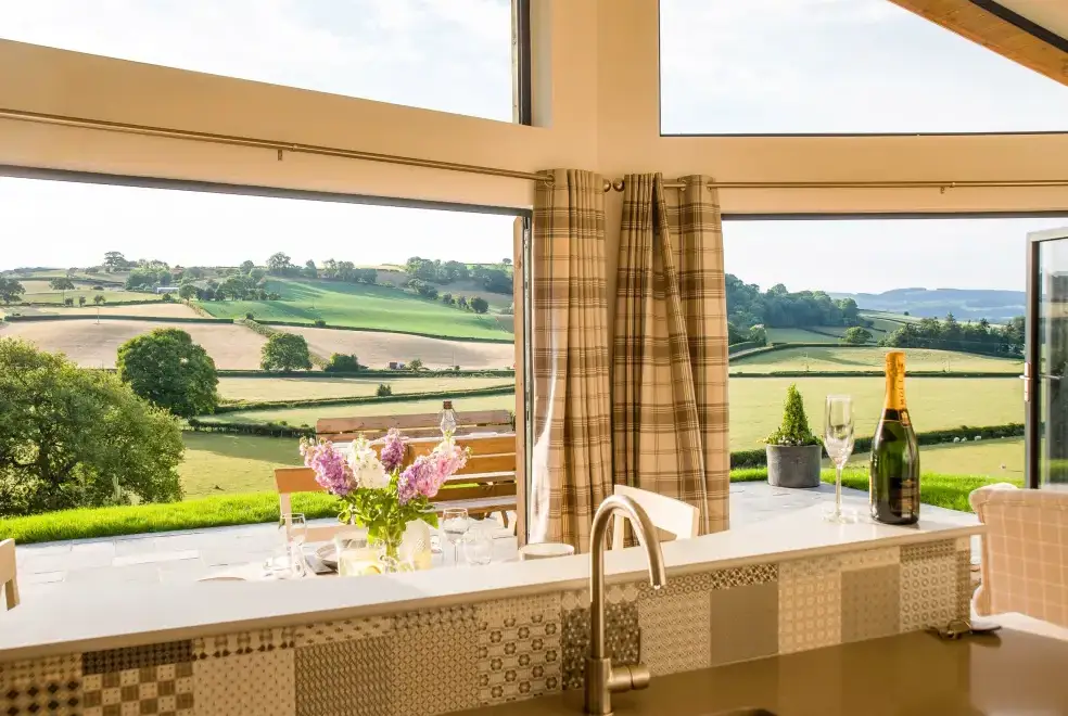 Countryside views at Shepherd's Rest