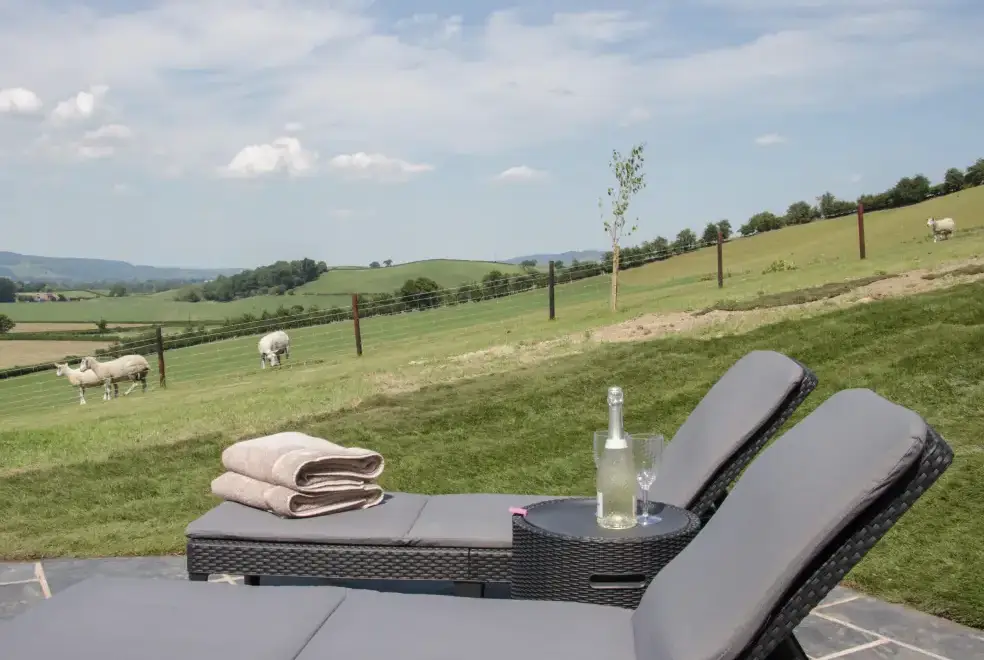 Countryside views at Shepherd's Rest