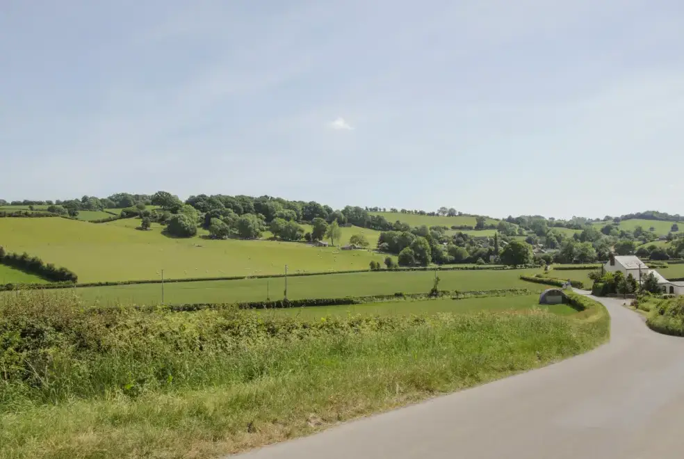 Countryside views at Shepherd's Rest